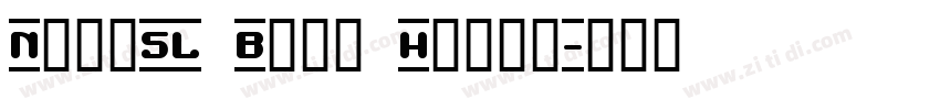 NiceSL Beta Heavy字体转换